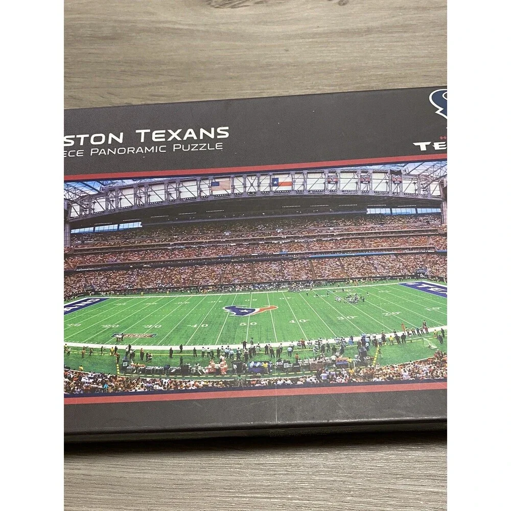 NFL Houston Texans NRG Stadium 1000 piece puzzle, still sealed NIB